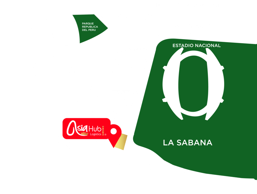 Mapa de ubicación de ASIA HUB Logistic